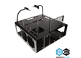 DimasTech® Bench/Test Table EasyXL Graphite Black